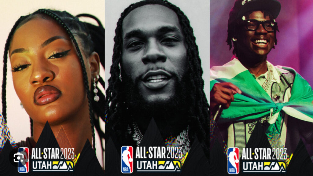 Tem Burna and Rema to perform at 72nd NBA All Star game halftime show