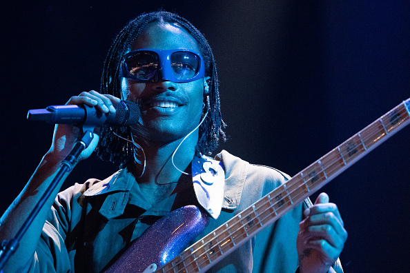 Steve Lacy performing at Coachella